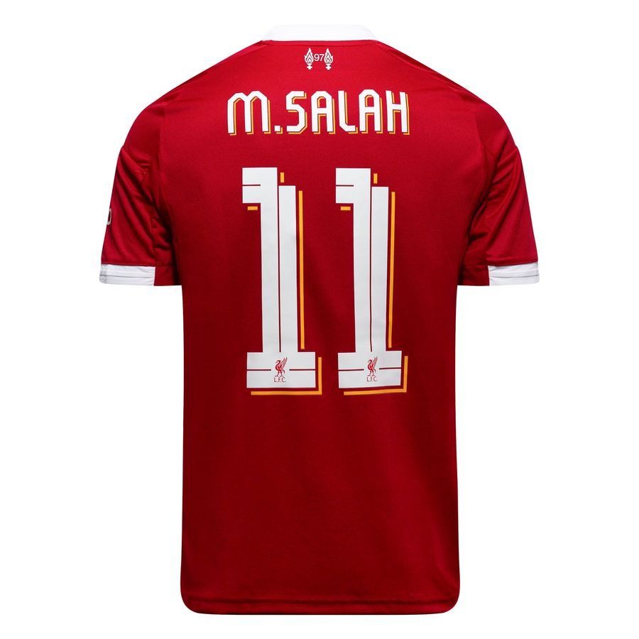 Liverpool Home Shirt 2025/26 Champions League M.SALAH 11 - Men's-SoccerKits Hub | Buy Soccer Jerseys Online